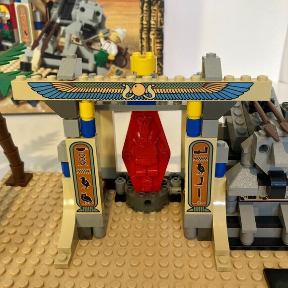 Lego 5958 System Adventurers Mummy’s Tomb 100% Complete w/Manual + Minifigs - Picture 12 of 16